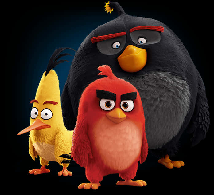 Angry Birds Characters Group Portrait