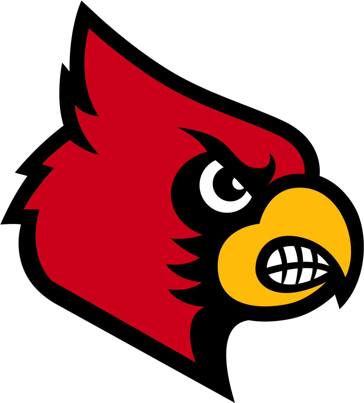 Angry Cardinal Mascot Graphic