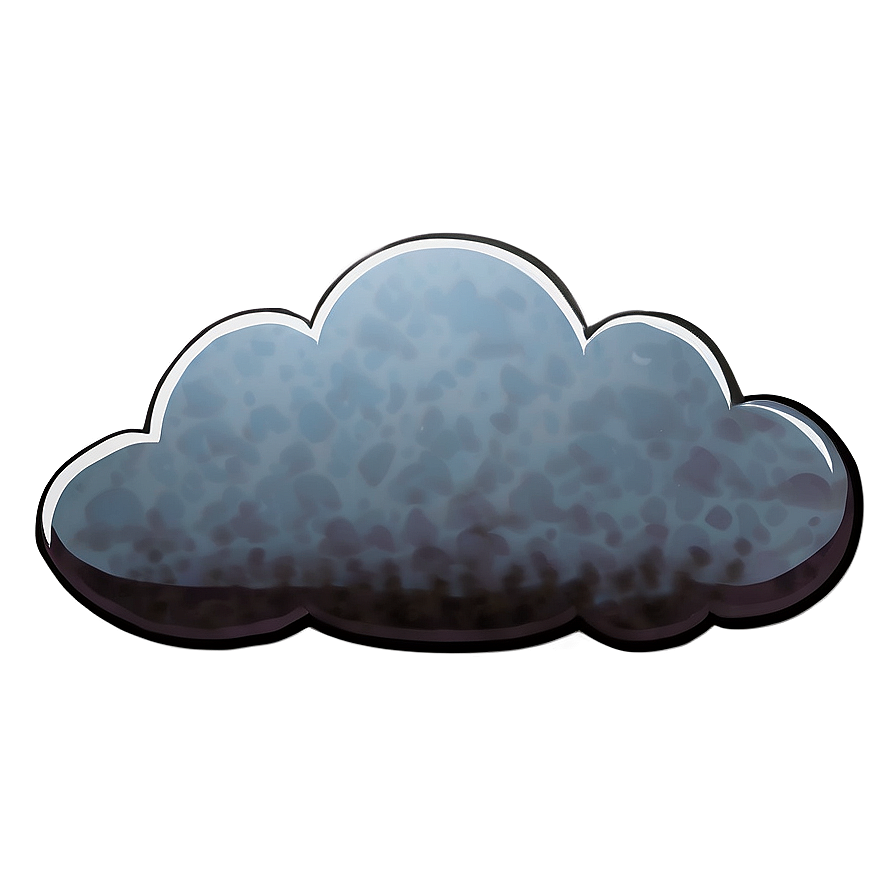 Angry Cartoon Cloud Png Awi80