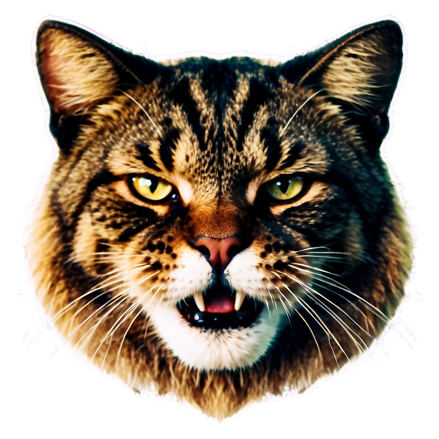 Angry Cat Face Png Lbl10