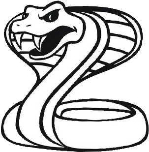 Angry Cobra Cartoon Graphic