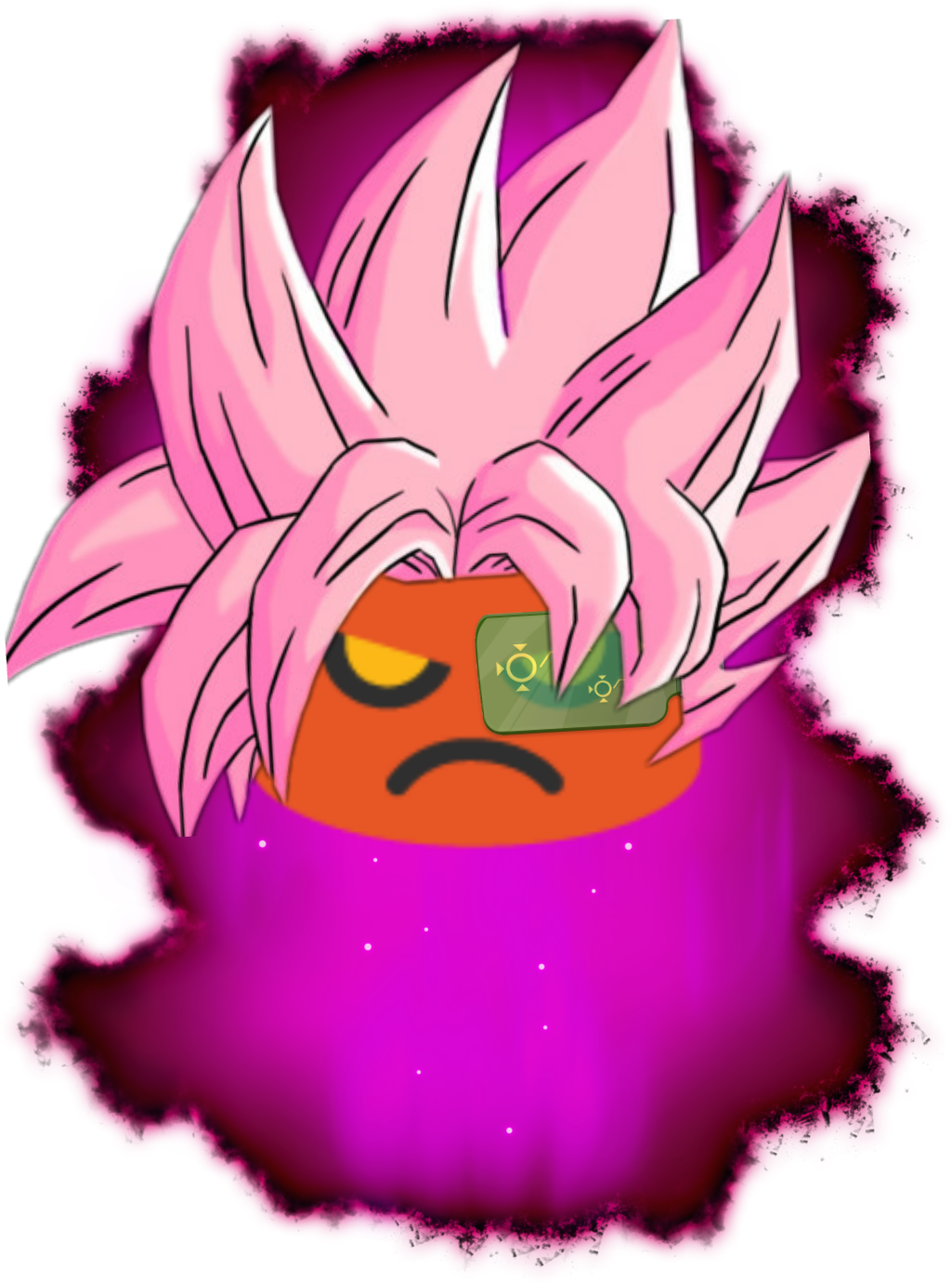 Angry Emoji Super Saiyan Transformation