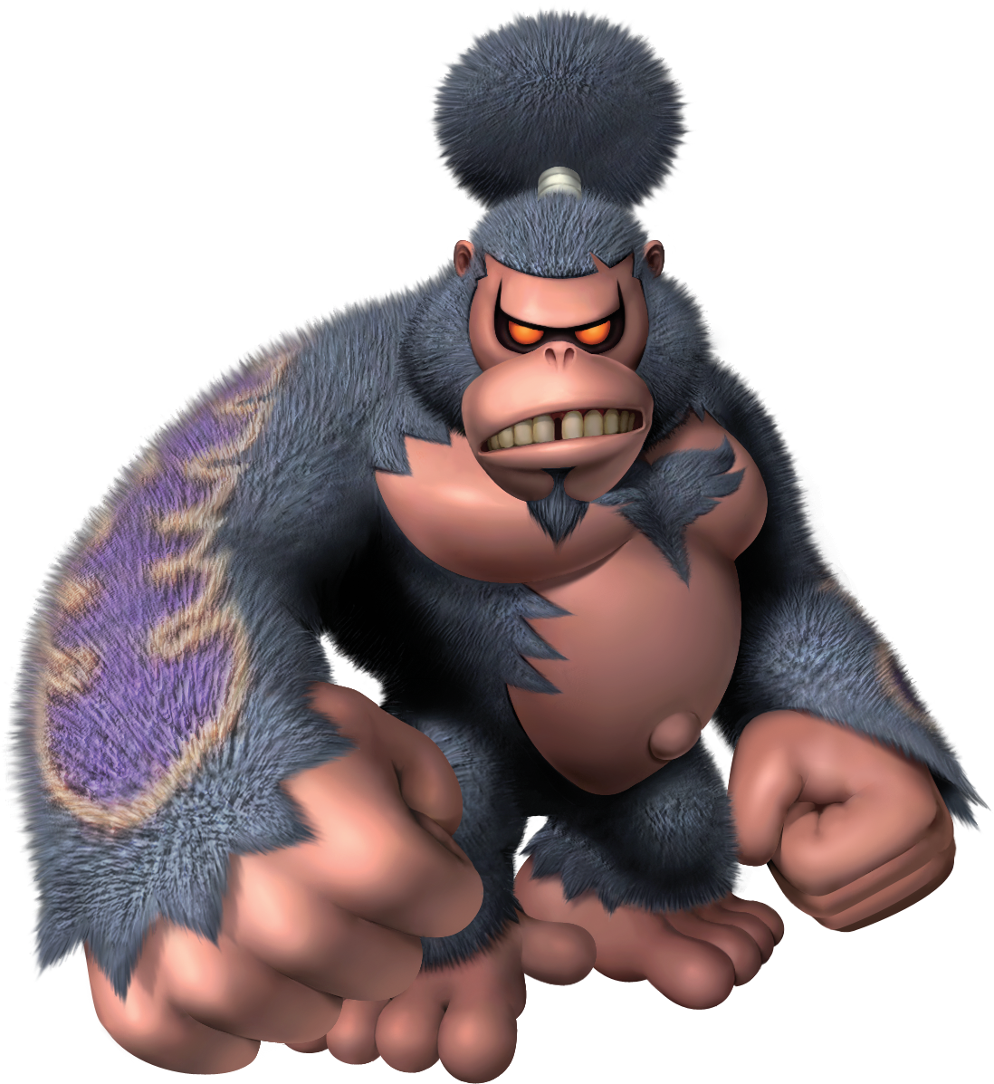 Angry_ Gorilla_ Character_ Render