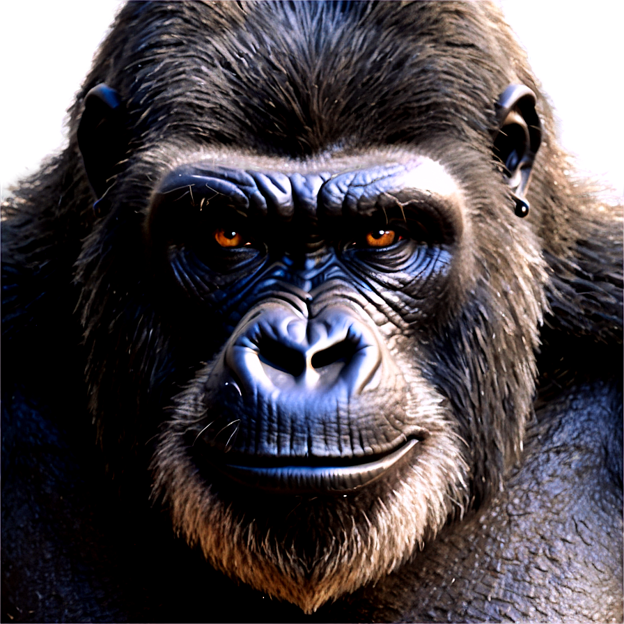 Angry Gorilla Face Png 05212024