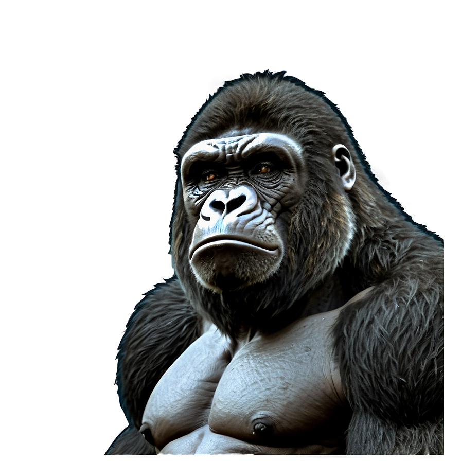 Angry Gorilla Mascot Design Png 39