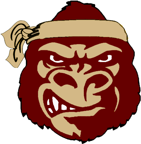 Angry Monkey Football Logo