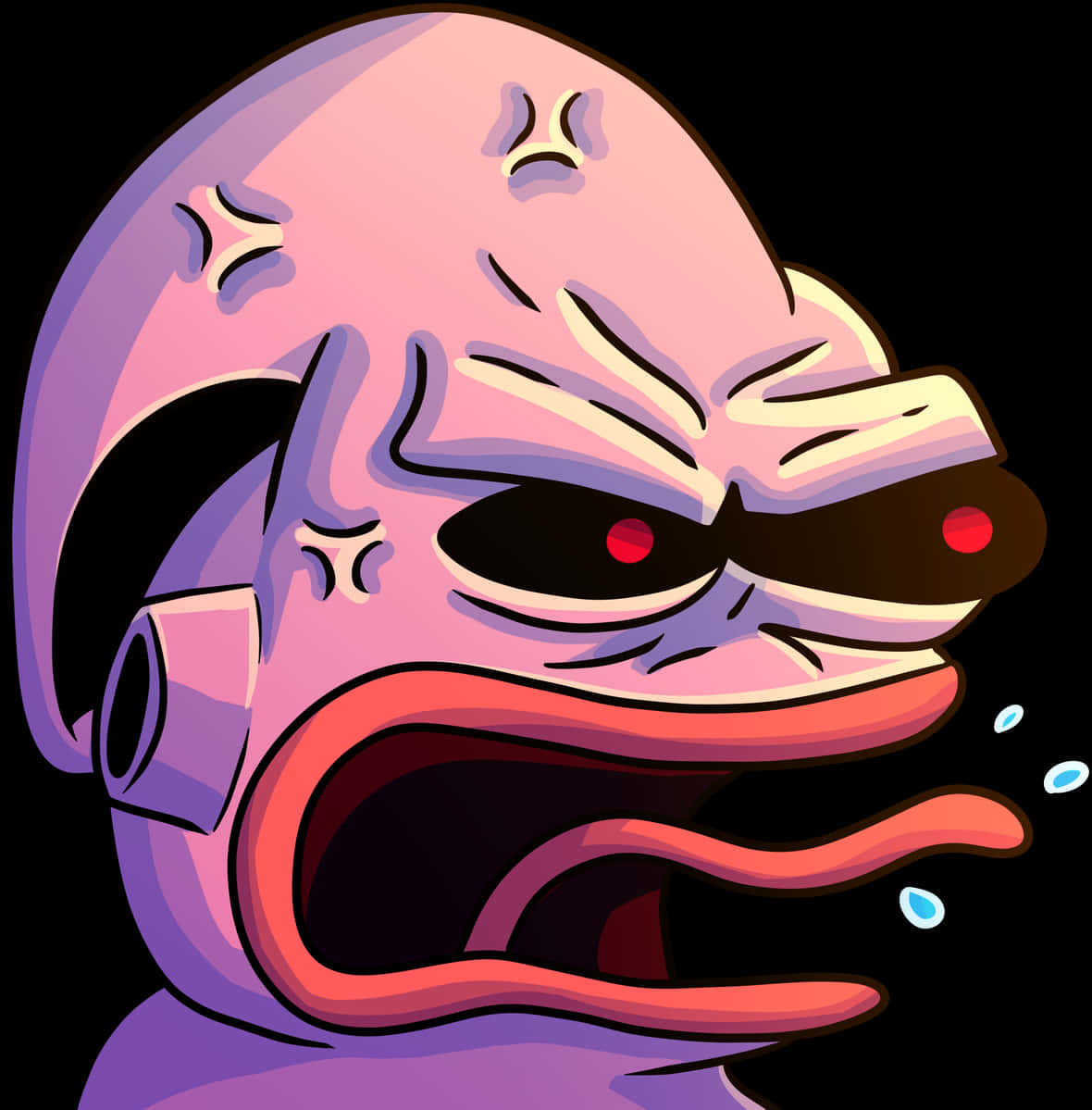 Angry_ Purple_ Alien_ Emoji
