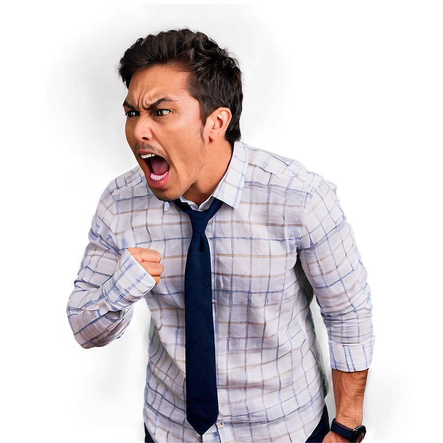 Angry Yelling Expression Png Neq61