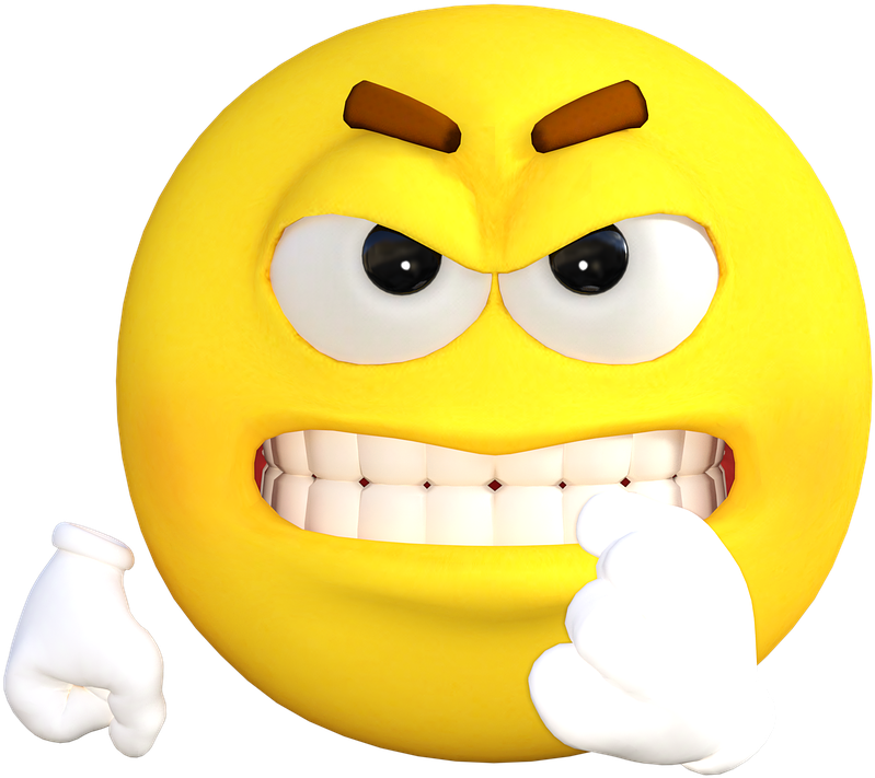 Angry_ Yellow_ Emoji_3 D