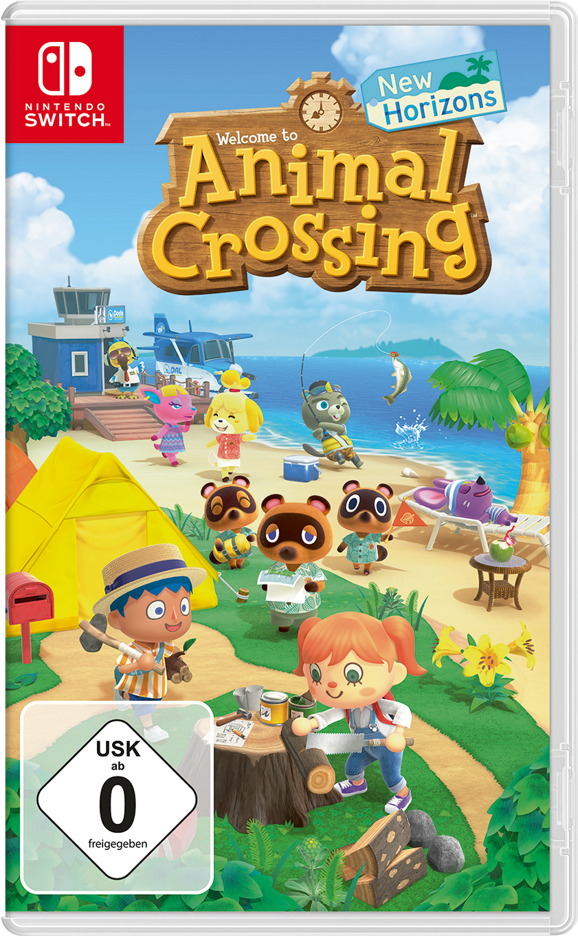 Animal Crossing New Horizons Nintendo Switch Cover Art