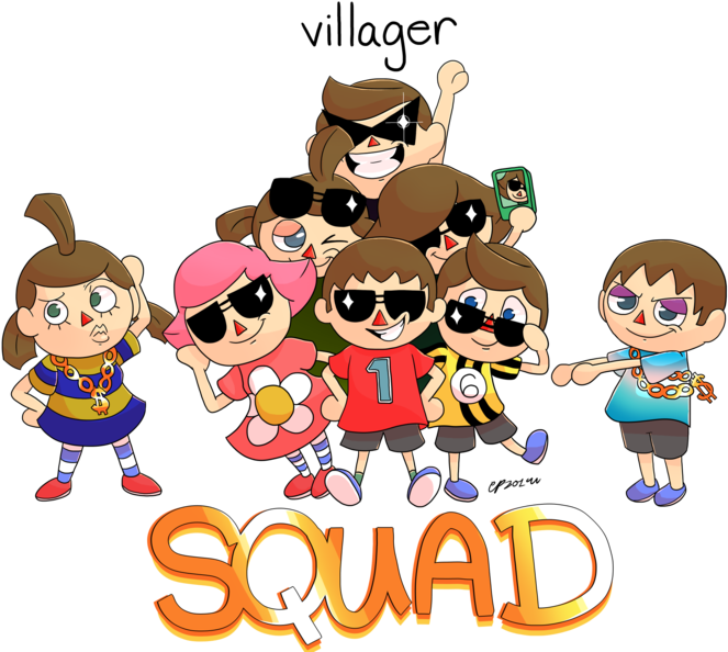 Animal Crossing Villager Squad