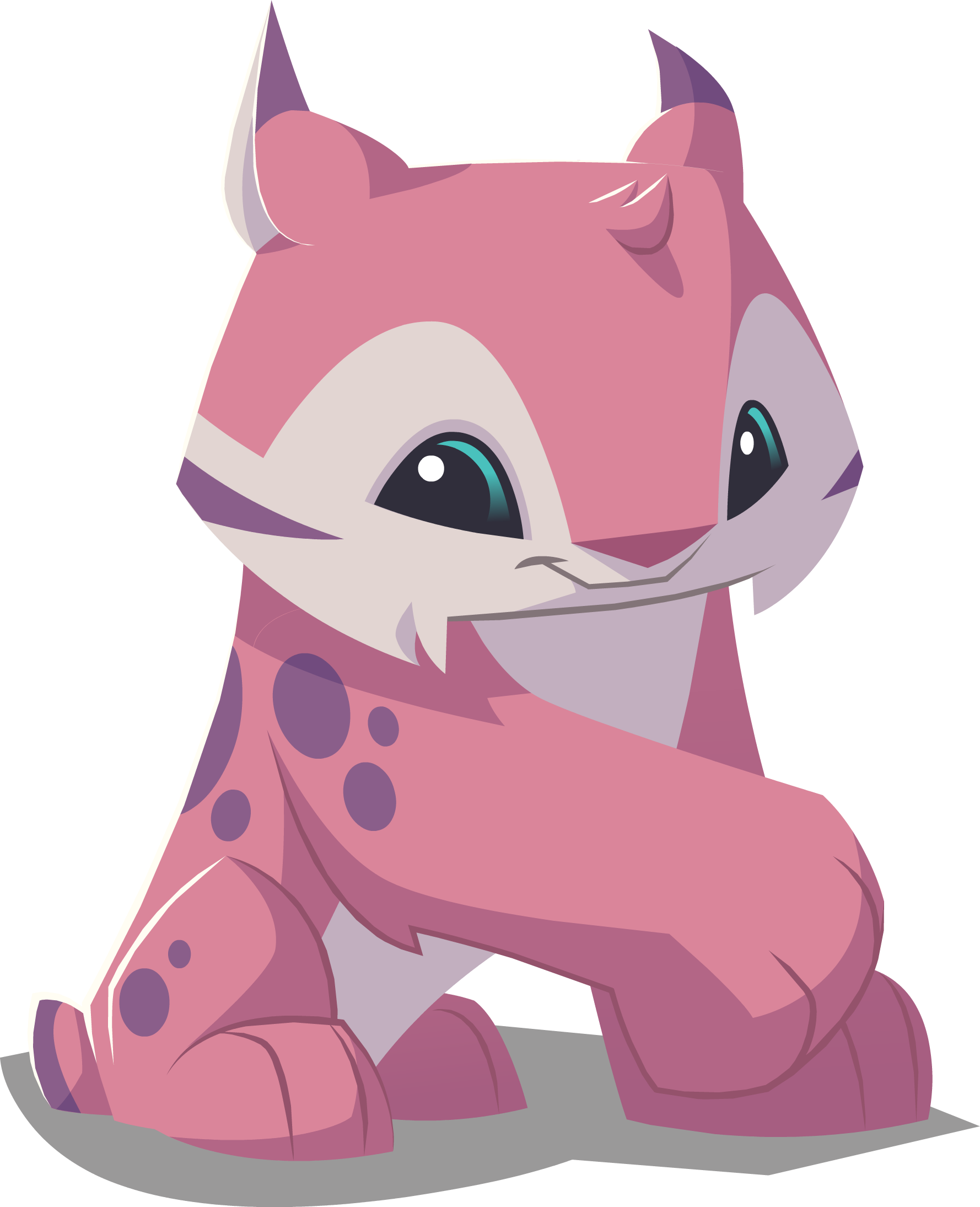 Animal Jam Pink Cheetah Character