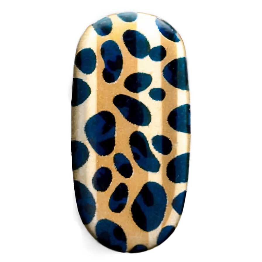 Animal Print Acrylic Nails Png Hdt91