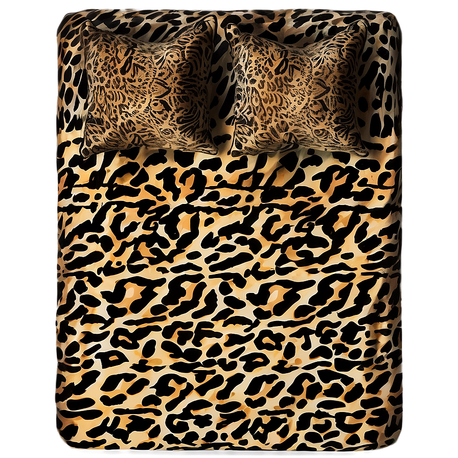 Animal Print Bed Sheet Png 06242024