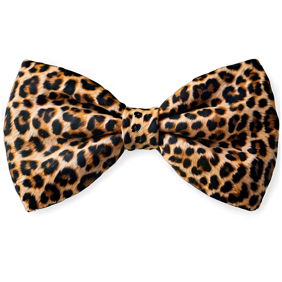 Animal Print Bow Tie Png Dpj