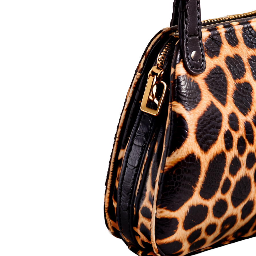 Animal Print Purse Png Nng