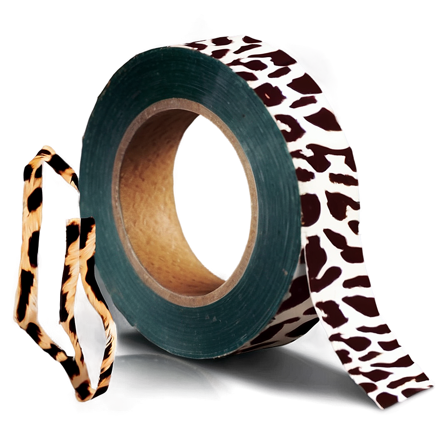 Animal Print Tape Aesthetic Png Yfm