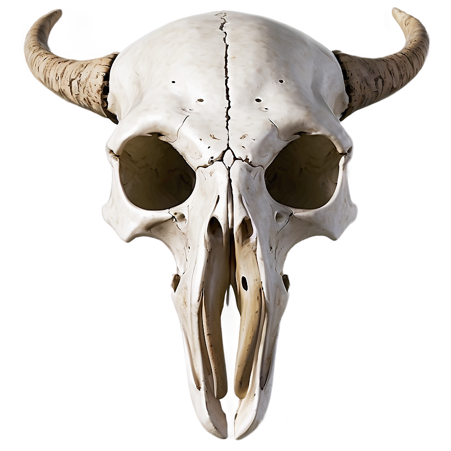 Animal Skull Illustration Png 06282024