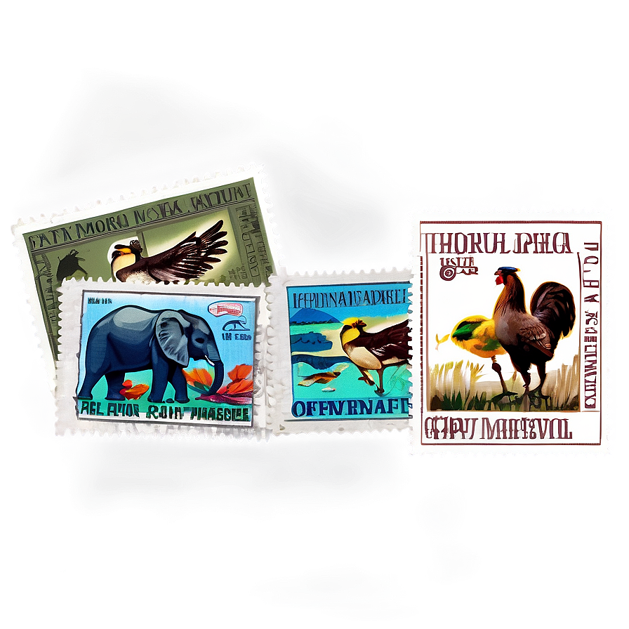 Animal Stamp Png 79