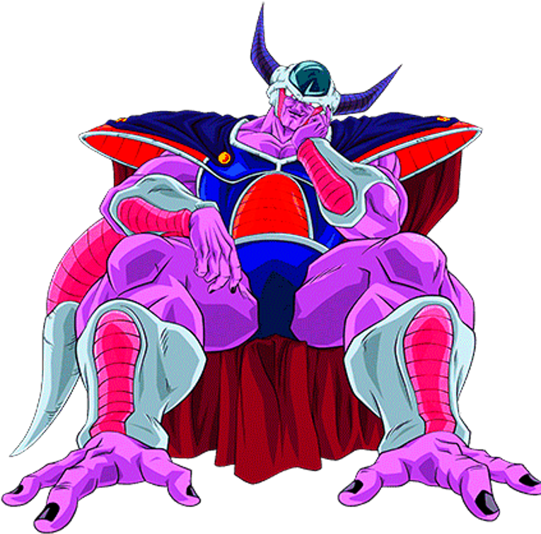 Animated Alien Villain Seated