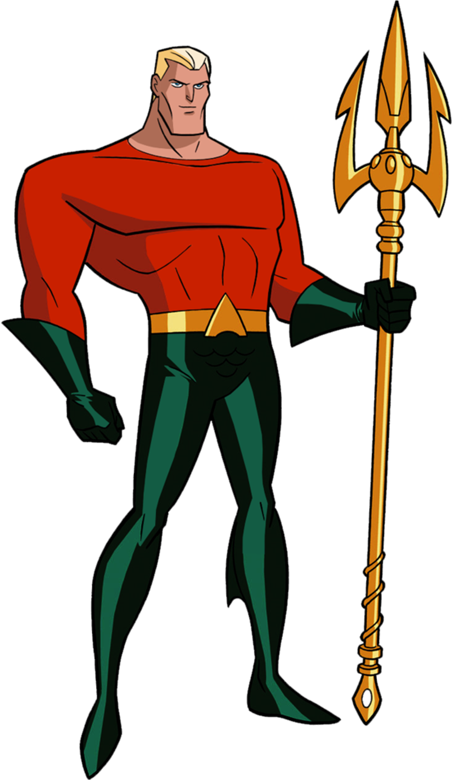 Animated Aquamanwith Trident