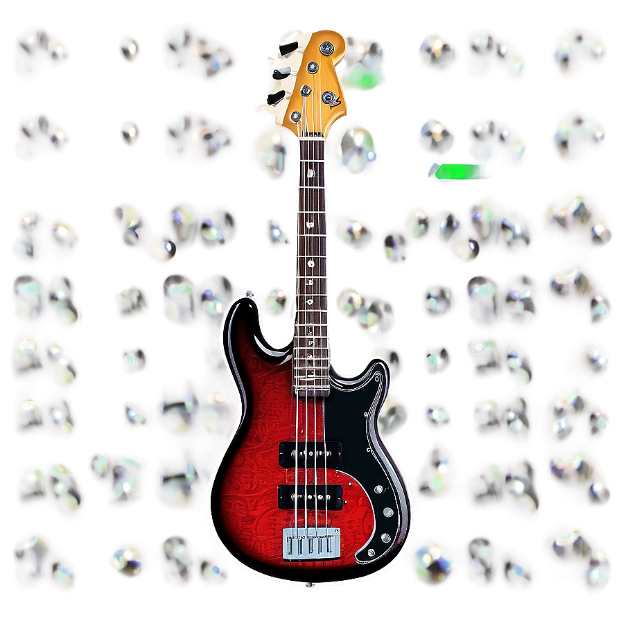 Animated Bass Guitar Png 36