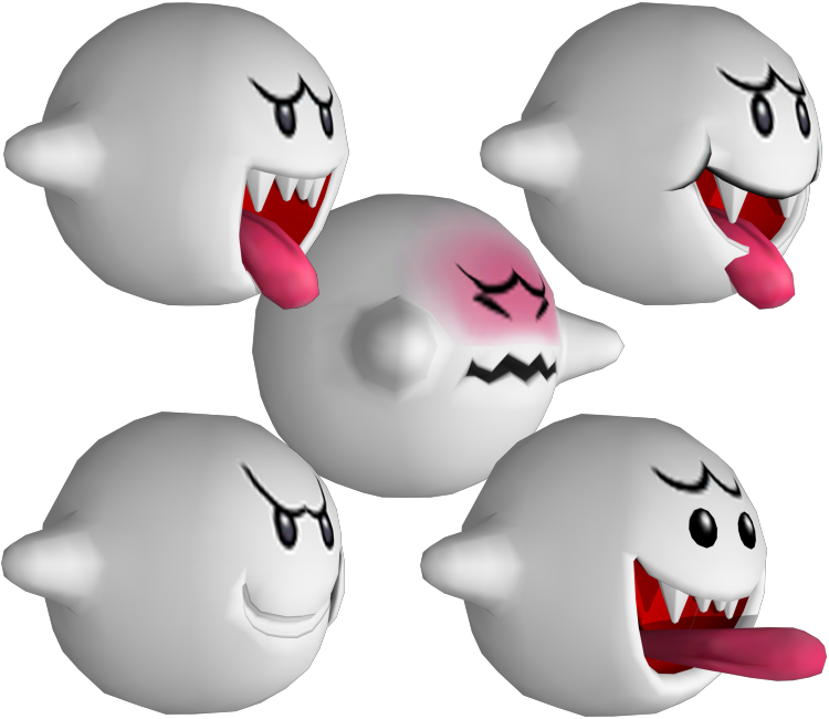 Animated Boo Expressions