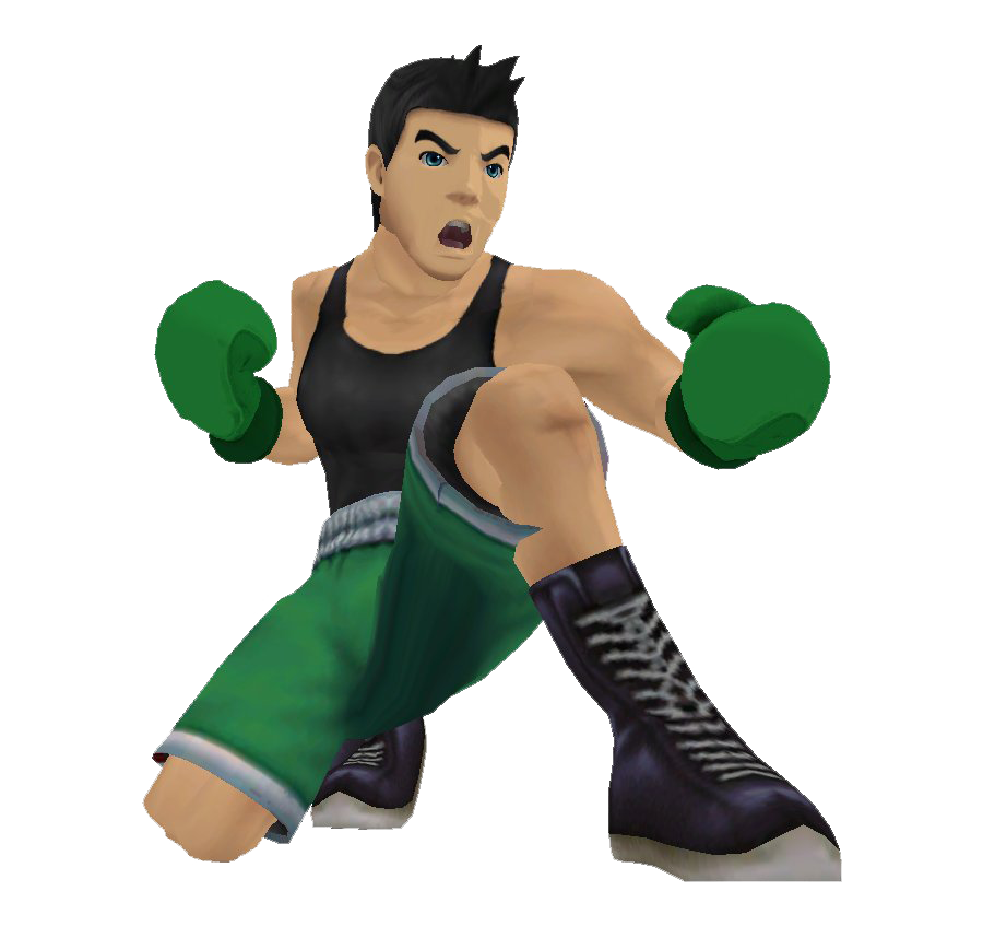 Animated Boxer Action Pose