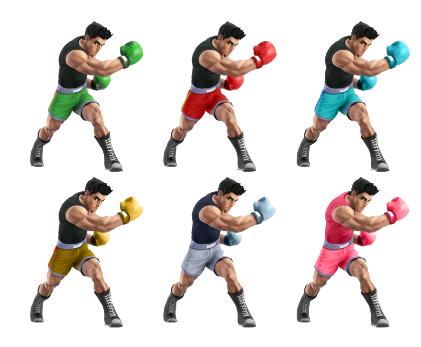 Animated Boxer Multiple Outfits