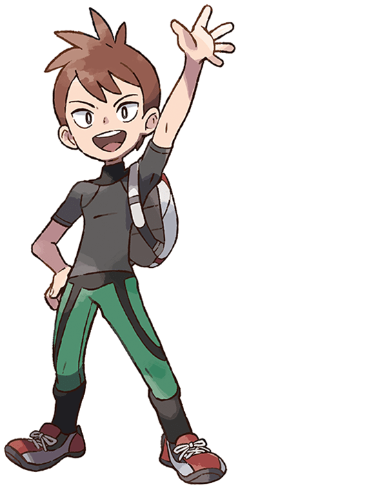 Animated Boy Waving Hello