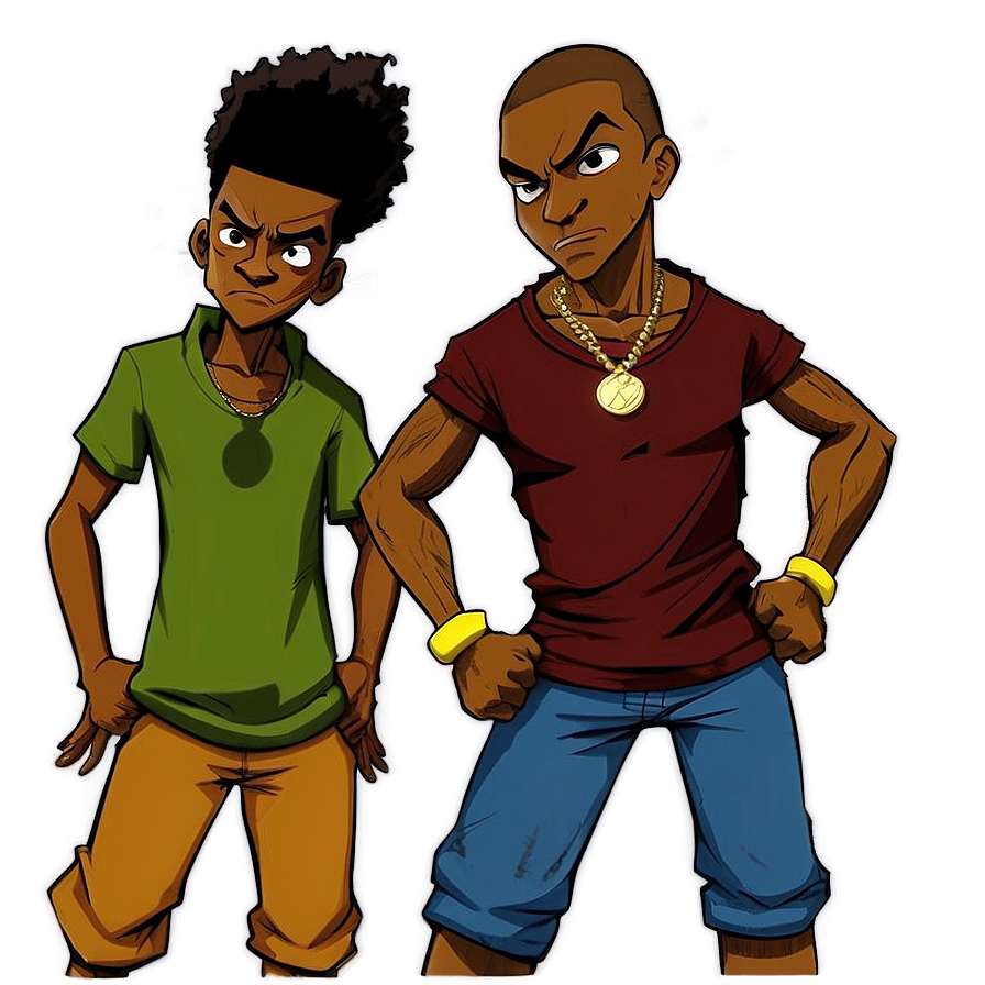 Animated_ Brothers_ Standing_ Strong