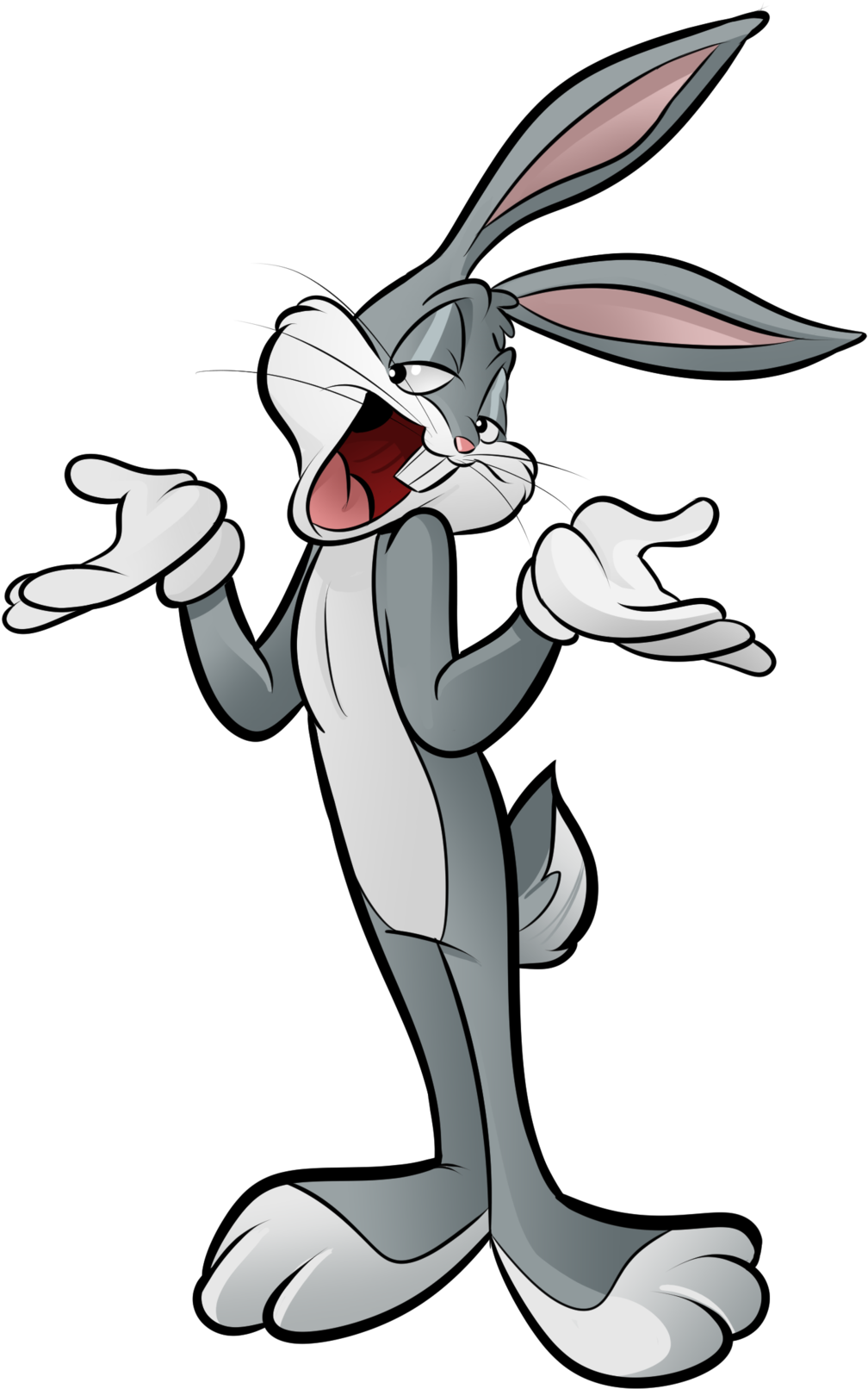 Animated Bunny Character Gesture