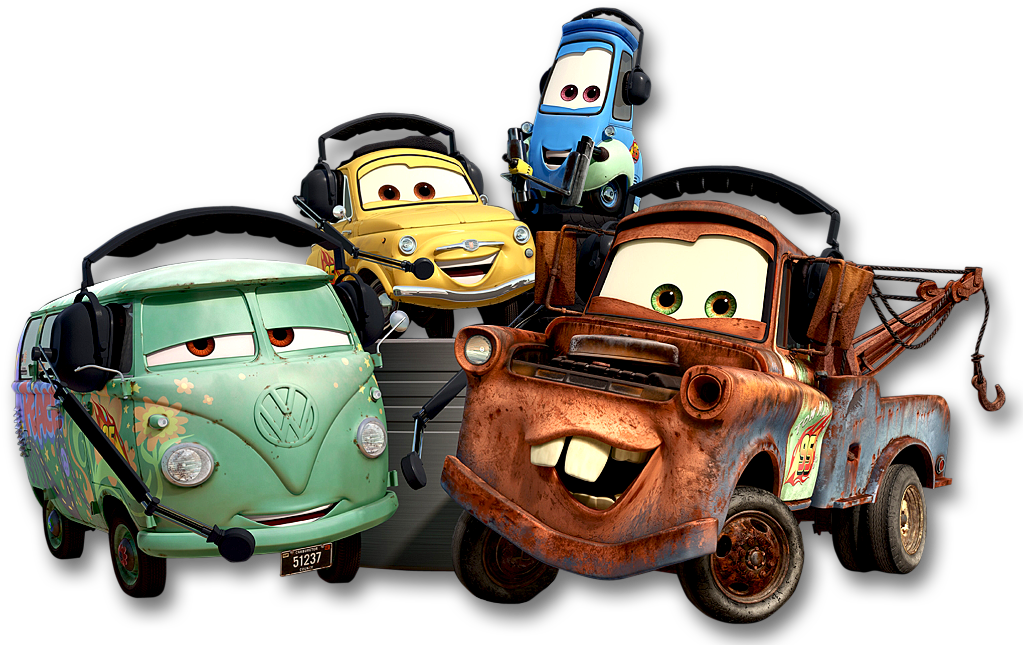 Animated Cars Movie Characters