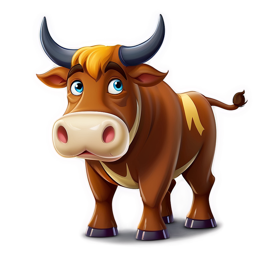 Animated Cartoon Bull Png 78