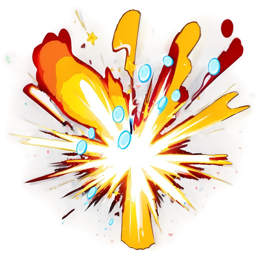 Animated Cartoon Explosion Png Arw73