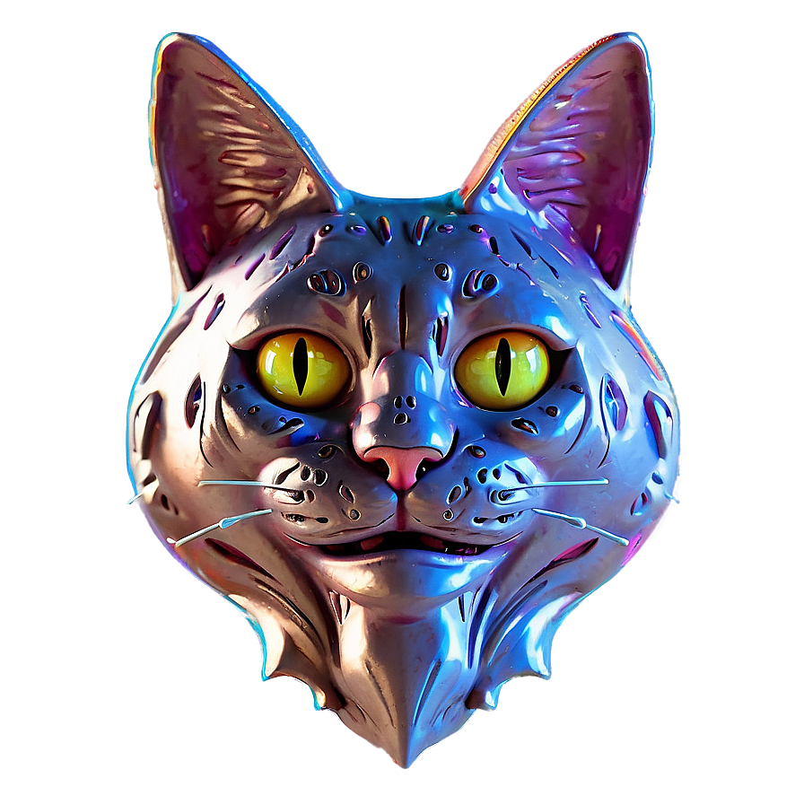 Animated Cat Head Cartoon Png 44