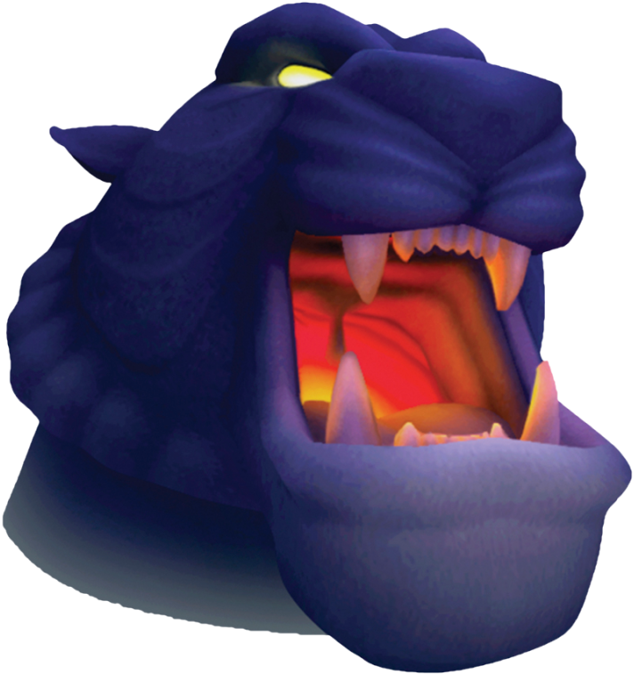 Animated Cave Monster Mouth