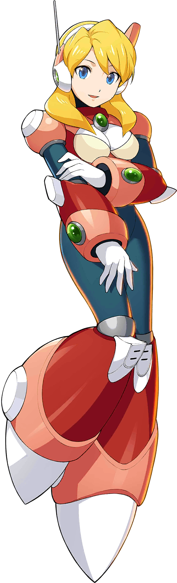 Animated Character Alia Mega Man Series