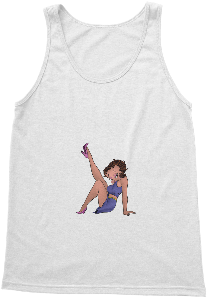 Animated Character Tank Top Design