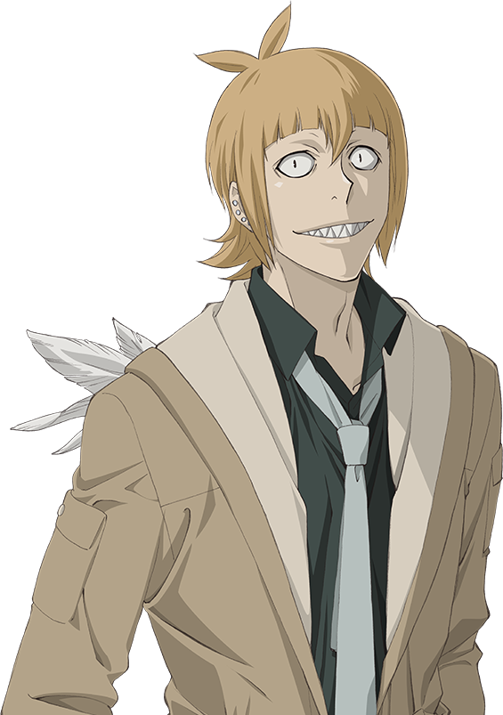 Animated Character With Shark Teeth