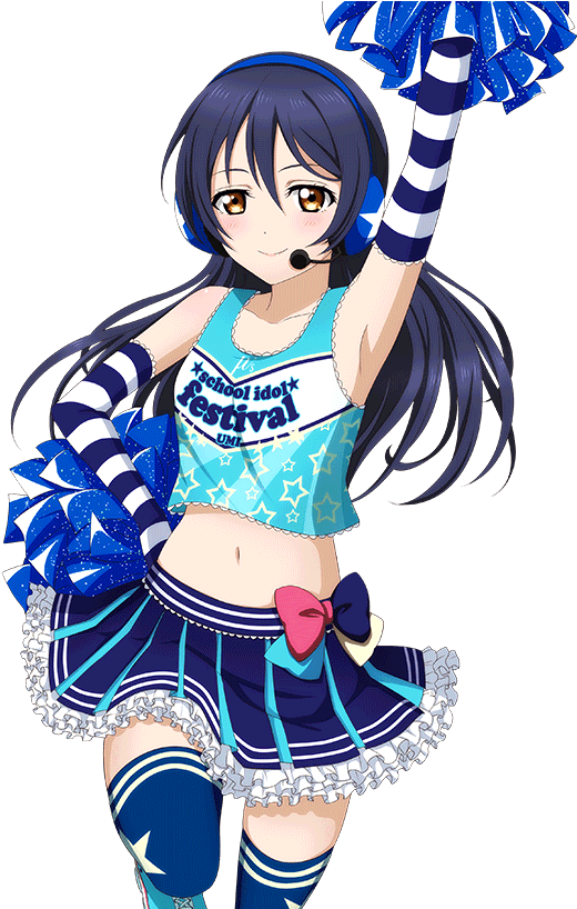 Animated Cheerleader Pose