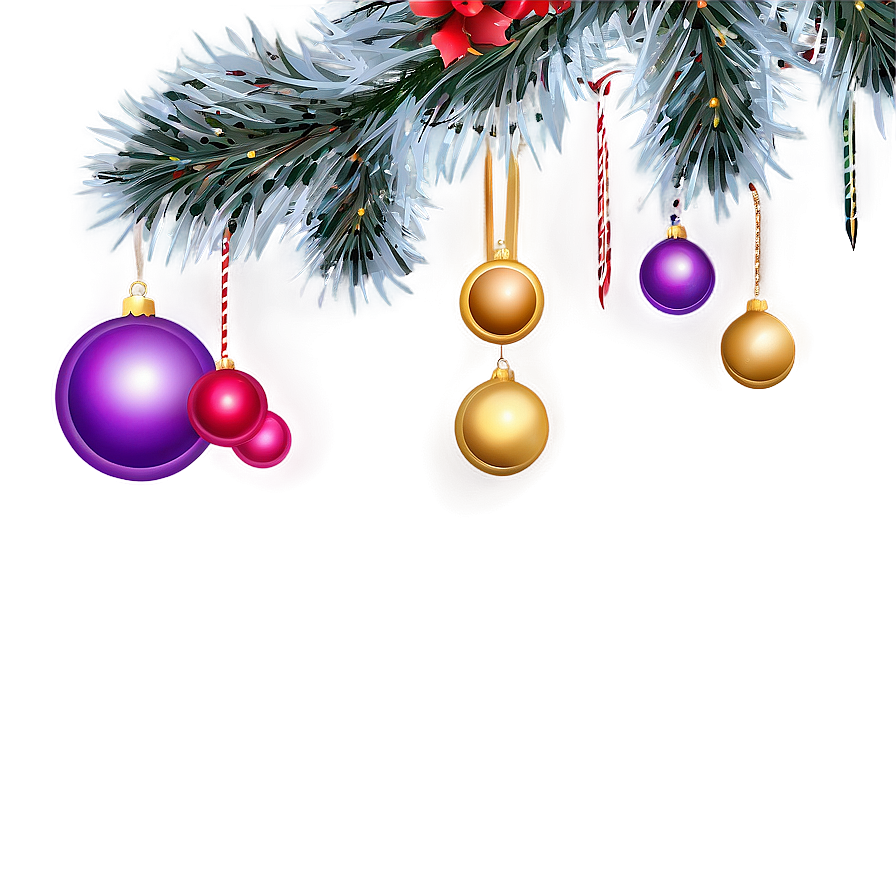 Animated Christmas Decorations Png Hxa