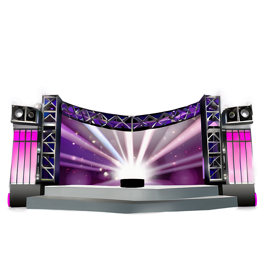 Animated Concert Stage Png Ejo