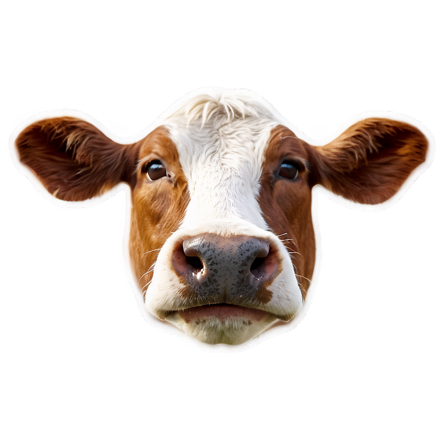 Animated Cow Face Png 56