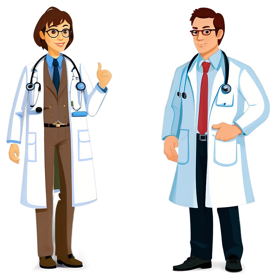 Animated Doctor Character Design Png 06212024