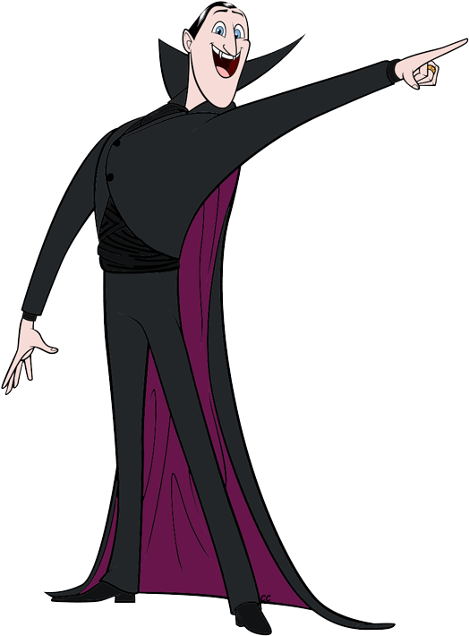 Animated Dracula Pointing