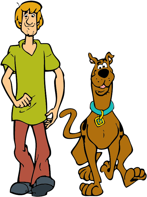 Animated Duoand Dog Cartoon