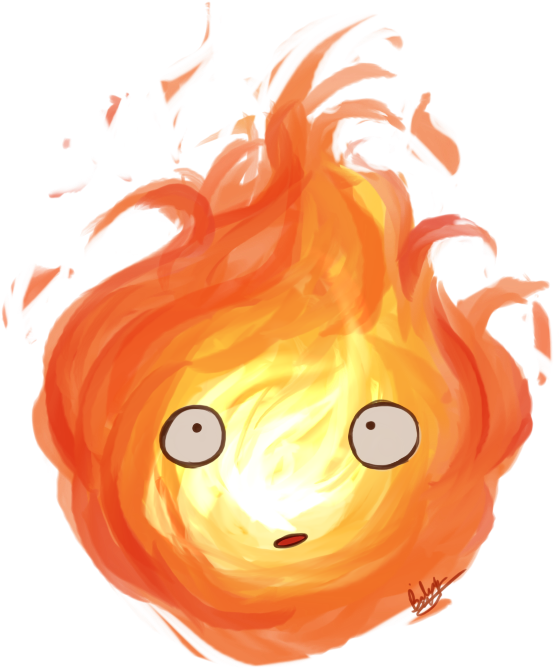 Animated_ Flame_ Character