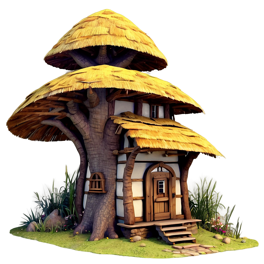 Animated Forest Dwelling Png Jku