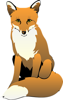 Animated Fox Portrait